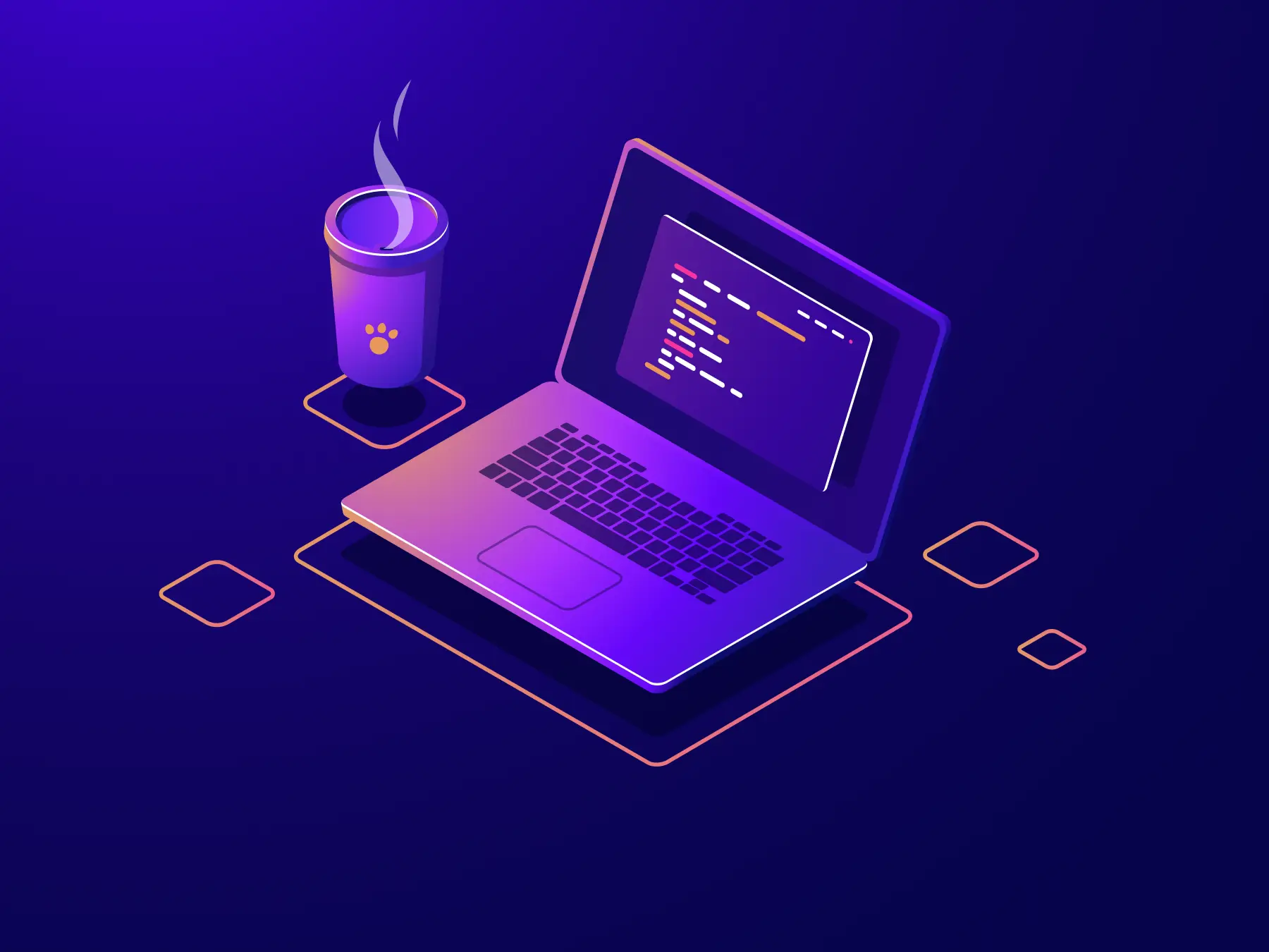 Web App Development illustration